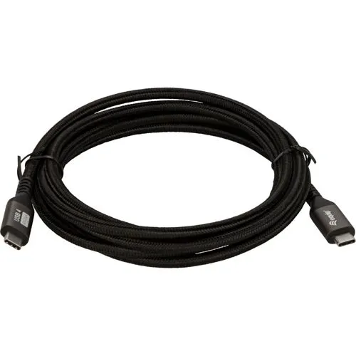 Equip 128383 USB4 Kabel 2m schwarz - USB-Kabel, 40Gbit/s Datenübertragung und 8K 60Hz Unterstützung für höchste Bildqualität und schnelle Datenübertragung.