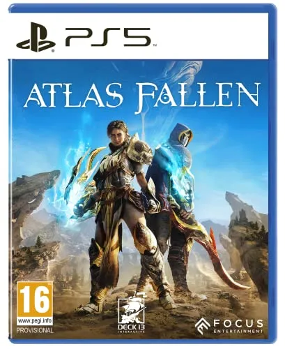 Atlas Fallen für PlayStation 5 - Actiongeladenes Fantasy-RPG - Konsolen-Spiel mit atemberaubender Wüstenwelt, in der du magische Sandkräfte nutzt und im Koop-Modus gegen einen tyrannischen Gott kämpfst.
