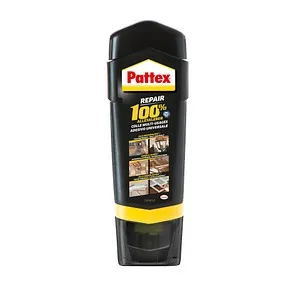 Pattex Repair 100% Alleskleber - Starker Kleber für Innen- und Außenbereich - Dichtungs- & Klebemittel mit Flextec-Formel für verschiedene Materialien, wasserfest und hitzebeständig, ideal für schnelle Reparaturen.