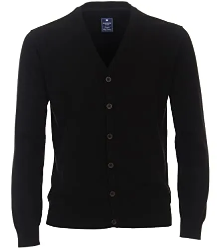 Redmond Strickjacke Uni 90 schwarz XXL