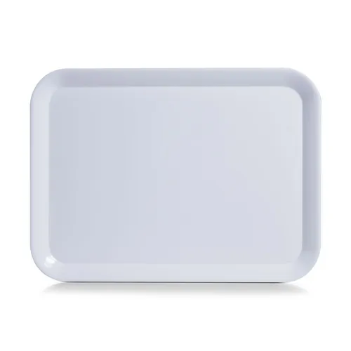 zeller Tablett weiß LB 43.50x32.50 cm weiß