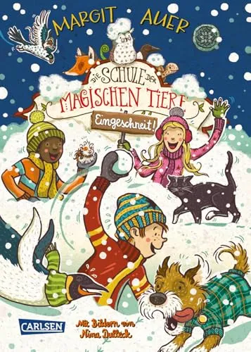 Die Schule der magischen Tiere: Eingeschneit! Ein Winterabenteuer - Kindersachbuch für die Schule, erlebe spannende Winterabenteuer mit den magischen Tieren!