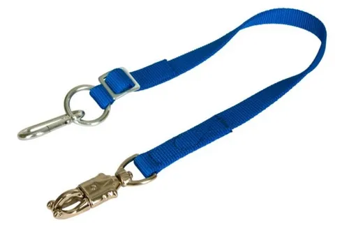 Kerbl Anbindestrick Anbindegurt verstellbar blau 32089, (1-tlg)