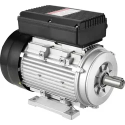 SucceBuy 2,2 kW Elektromotor mit 2800 U/min, Wechselstrom 220–240 V, 13,8 A, 90 l, B3-Rahmen, einphasiger Luftkompressormotor, 24 mm Keilwelle