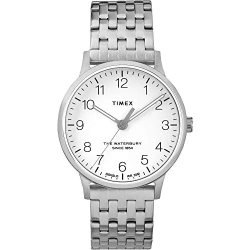 Timex HerrenArmbanduhr Analog Quarz Edelstahl TW2R72600