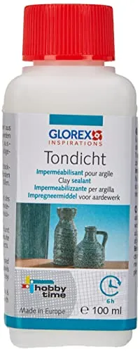 GLOREX 6 8079 50 - Tondicht 100 ml, 1-Komponenten Versiegelung, verschließt die Poren und verhindert ein Durchdringen von Wasser