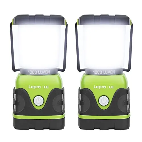 LE LED Campinglampe 1000 Lumen in weiß von Lepro