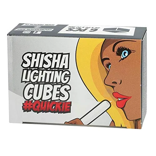 One Nation Shisha Lighting Cubes #Quickie Selbstzündende Naturkohle 6er Pack