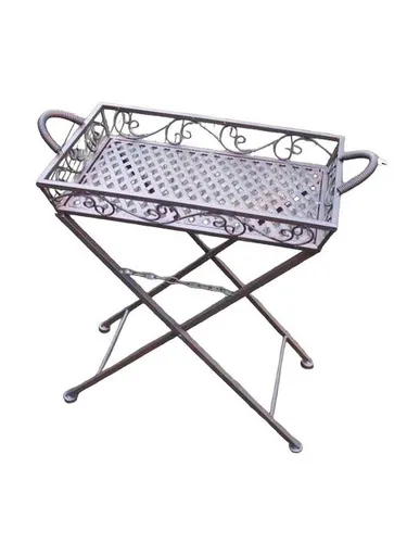 Deko-Impression Beistelltisch mit abnehmbarem Tablett von Deko-Impression