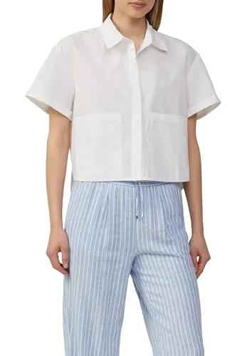 s.Oliver Verkürzte Hemdbluse im Relaxed Fit mit Taschen von s.Oliver