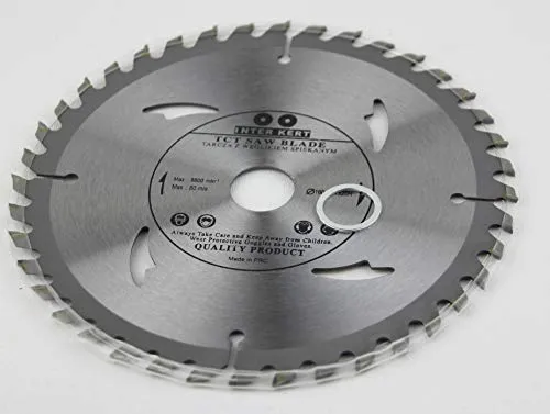 160x20 mm Sägeblatt, Kreissägeblatt für Holz mit 40 gekippten TCT-Zähnen