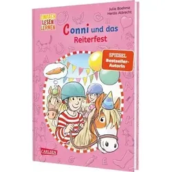 Lesen lernen mit Conni: Conni und das Reiterfest in pink von Carlsen Verlag