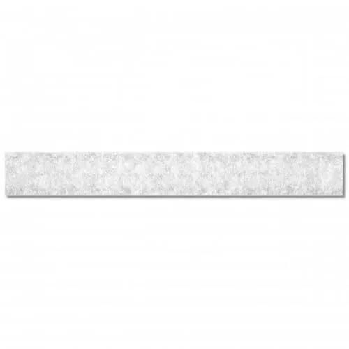 1m Klettband (nur)Flauschband weiß 20mm selbstklebend