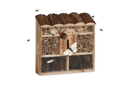 relaxdays Insektenhotel zum Aufhänge, A