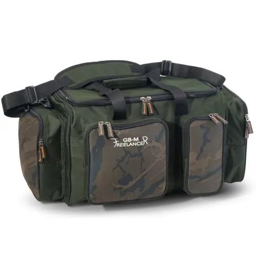 Anaconda Freelancer Gearbag M - Praktische Angeltasche mit Innenmaßen von 45 x 28 x 25 cm, 6 abnehmbaren Fächern und gepolstertem Schultergurt für optimalen Tragekomfort.