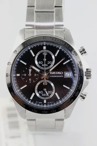 SEIKO Herrenuhr Chronograph SBTR005