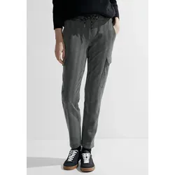 Cecil Damen Cargo Joggpants B377133 Schwarz XL / 28L in schwarz von CECIL