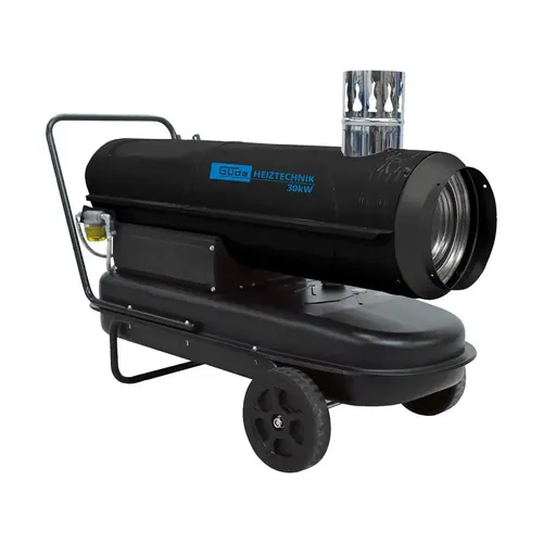 Güde 85110 Ölheizer Heizkanone GD 30 IK 30kW - Bauheizgerät mit 30 kW Heizleistung, ideal für schnelle und effektive Beheizung von Baustellen und Zelten. Energieeffizienzklasse A für kostensparendes Heizen.