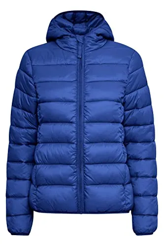 b.young BYBELENA Damen Steppjacke mit Kapuze - Funktionsjacke, stylisch und bequem, ideal für Übergangszeiten, nachhaltig produziert mit recycelten Materialien und Better Cotton Initiative.