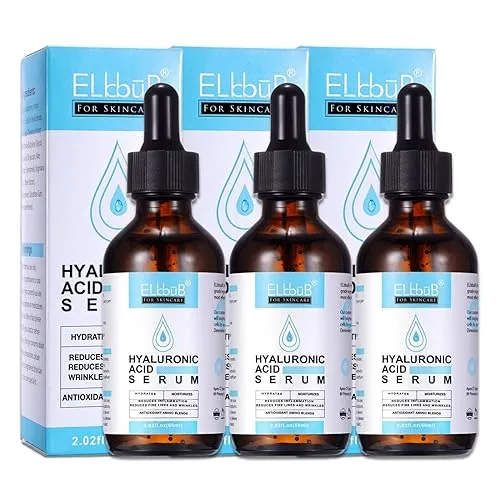 P-Beauty Hyaluron Serum | Intensives Gesichtsserum mit Aloe Vera - Tagespflege mit 100% veganer Formel für tiefe Feuchtigkeit und Anti-Aging-Effekte. Stärkt die Haut, fördert die Zellerneuerung und schützt vor Umweltbelastungen.