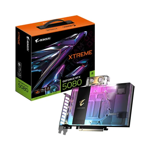 Gigabyte Grafikkarte Nvidia RTX 5080 XTREME 16 GB GDDR7-RAM - Grafikkarten für unvergleichliche Spieleperformance und herausragende Grafikqualität. Ideal für Gamer, die das Beste aus ihrem Setup herausholen möchten.