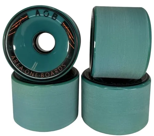 AOB Premium Longboard/Cruiser Rollen Set 74x52mm 83A von F26