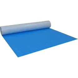 Scorprotect® Treppenschutzvlies Blau, 25 m² selbstklebend - Malerzubehör: Blaues, robustes Treppenschutzvlies mit 160 g/m², selbstklebend und einfach zu verlegen – ideal für den Oberflächenschutz bei Renovierungsarbeiten.