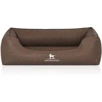 Knuffelwuff Hundebett Chesapeak, Orthopädisch für optimale Gelenkunterstützung - Tierbetten mit innovativer Memory Foam Matratze, perfekt für Gelenkschutz und Komfort. Ideal für erkrankte Hunde und zur Vorbeugung von Gelenkskrankheiten.