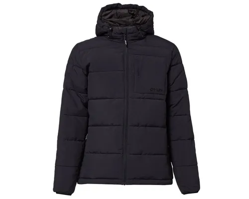 OAKLEY TAHOE PUFFY RC Jacke 2025 - XXL, blackout - Wasserabweisende Steppjacke mit leichter 340 g Isolierung, ideal für extreme alpine Bedingungen und städtische Erkundungen. Verstellbarer Cinch-Hoodie und praktische Reißverschlusstaschen sorgen für Komfort und Vielseitigkeit.