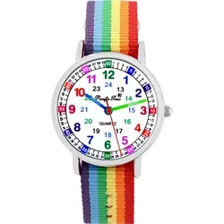 Kinder Armbanduhr Mädchen Lernuhr wasserdicht 10917 von Pacific Time