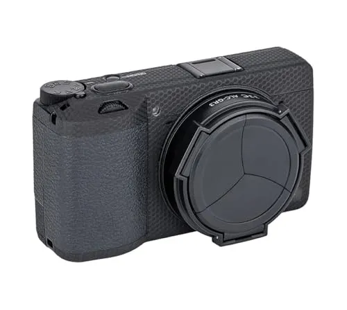 Automatik Objektivkappe Kompatibel mit Ricoh GR III Schutz ohne Entfernen