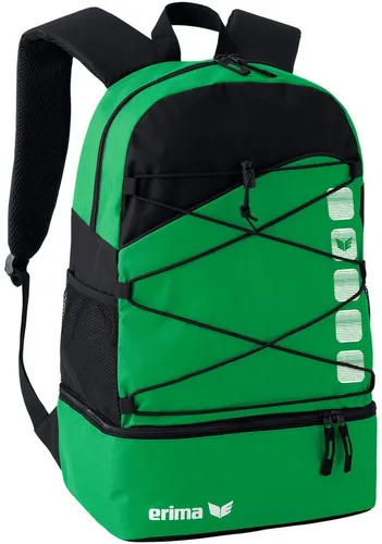 ERIMA Multifunktionsrucksack mit Bodenfach - Sporttaschen für aktive Lebensstile, ideal für Sport und Freizeit mit praktischem Bodenfach für zusätzliche Organisation.