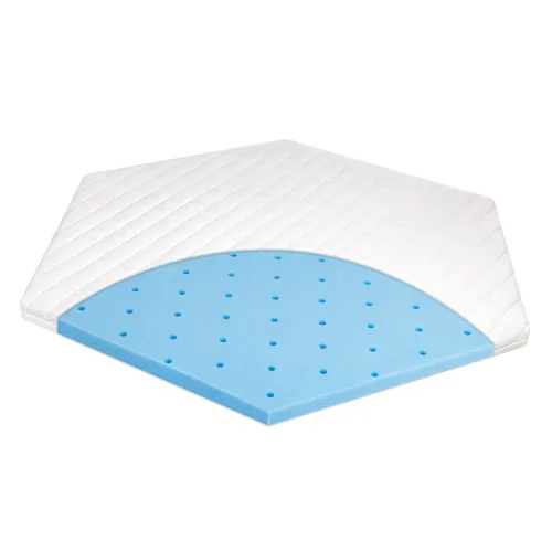 JULIUS ZÖLLNER Laufgittermatratze Activity Premium 6-eckig 97 x 112 cm - Weiteres Babymöbel-Zubehör, luftdurchlässige und atmungsaktive Matratze mit abnehmbarem Bezug, ideal für sicheren und komfortablen Schlaf Ihres Babys