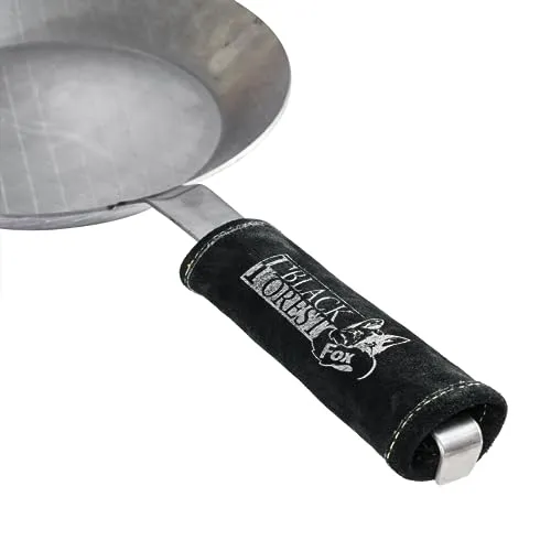 BLACK FOREST FOX Topfhandschuhe Leder Griffhülle PAW Aramid Kevlar, (1 Stück, 1-tlg), Kontaktwärme bis 250 Grad Celsius