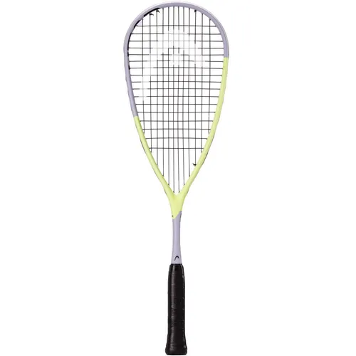 Head Squashschläger Extreme 120g/kopflastig 2025 grau/gelb - besaitet -