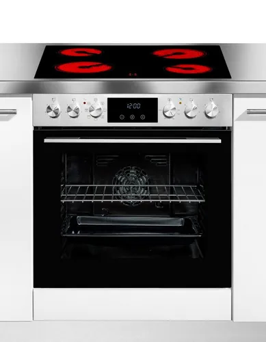 Hanseatic Elektro-Herd-Set HBCO707A+HC46060CN von Hanseatic