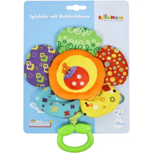 SpielMaus Spieluhr mit Knisterblumen