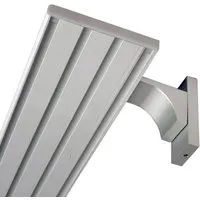 Aluminium Vorhangschiene 4 Lauf 210cm