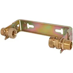 Js Wasserzähler-bügel 1 1/4 X 3/4 Zoll, Für Hauswasserzähler Mit Baulänge 190 Mm, Verstellbar, Verzinkt