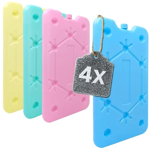 com-four® 4X Extra flaches Kühlakku von COM-FOUR