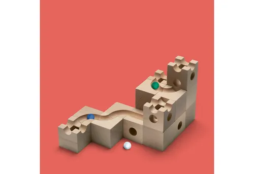 Cuboro Kugelbahn-Bausatz TUNNEL