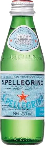 San Pellegrino Sprudelwasser in Glas, 24 x 25cl von San Pellegrino