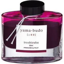 Iroshizuku Tintenglas 50ml - yama-budo Crimson Glory Wine - Grafik- & Zeichenbedarf, hochwertiges 50ml Tintenglas für lebendige Farben und exzellente Schreibqualität.