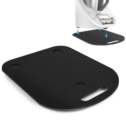 talifoca Gleitbrett für Thermomix TM6/TM5 – schnelles Bewegen - Küchenmaschinen Zubehör, aus hochwertigem Acryl für müheloses Verschieben und mehr Flexibilität in der Küche.