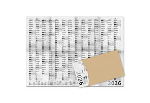 Timr Wandkalender Timr Wandkalender 2026 XXXL A1 Kalender I tr401
