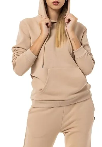Redbridge Damen Hoodie - Bequemer Kapuzenpullover mit Kängurutasche - Kapuzenpullover für Damen aus weichem Baumwoll-Polyester-Mix, ideal für Freizeit und Alltag. Praktische Kängurutasche und verstellbare Kapuze sorgen für Komfort und Stil.