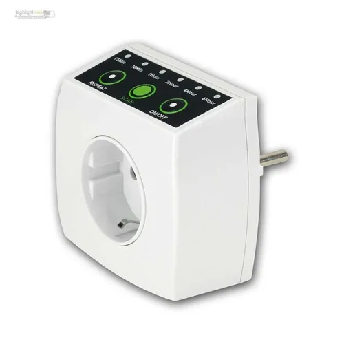 Steckdosen-Timer, Countdown Zeitschaltuhr, tägliche Wiederholung, 230V Schaltuhr