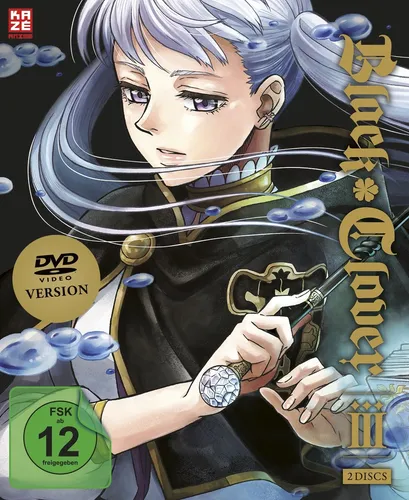 Black Clover - Vol. 3 - [DVD] - Anime-Film, Freigegeben ab 12 Jahren, spannende Abenteuer und magische Kämpfe in voller Länge
