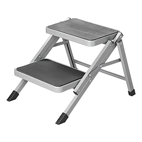 ProPlus Doppeltrittstufe faltbar - Praktische 2-stufige Trittleiter - Sonstige - Faltbar und platzsparend, ideal für Haushalt und Werkstatt, bietet Sicherheit und Stabilität beim Erreichen hoher Stellen.