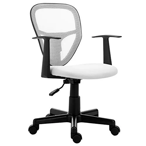 Caro-Möbel Kinderdrehstuhl Studio - Ergonomischer Schreibtischstuhl für Kinder - Bürostühle, verstellbar und atmungsaktives Mesh für optimalen Komfort, ideal für Kinder bis 80kg.